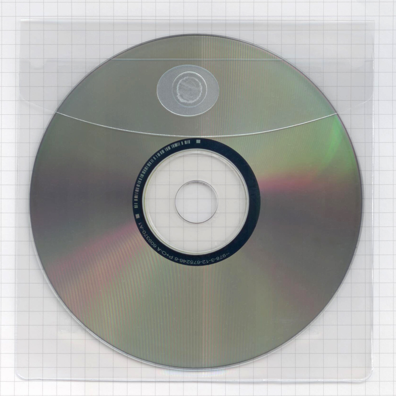 CD-ROM Taschen mit Klappe inkl. Klebepunkt