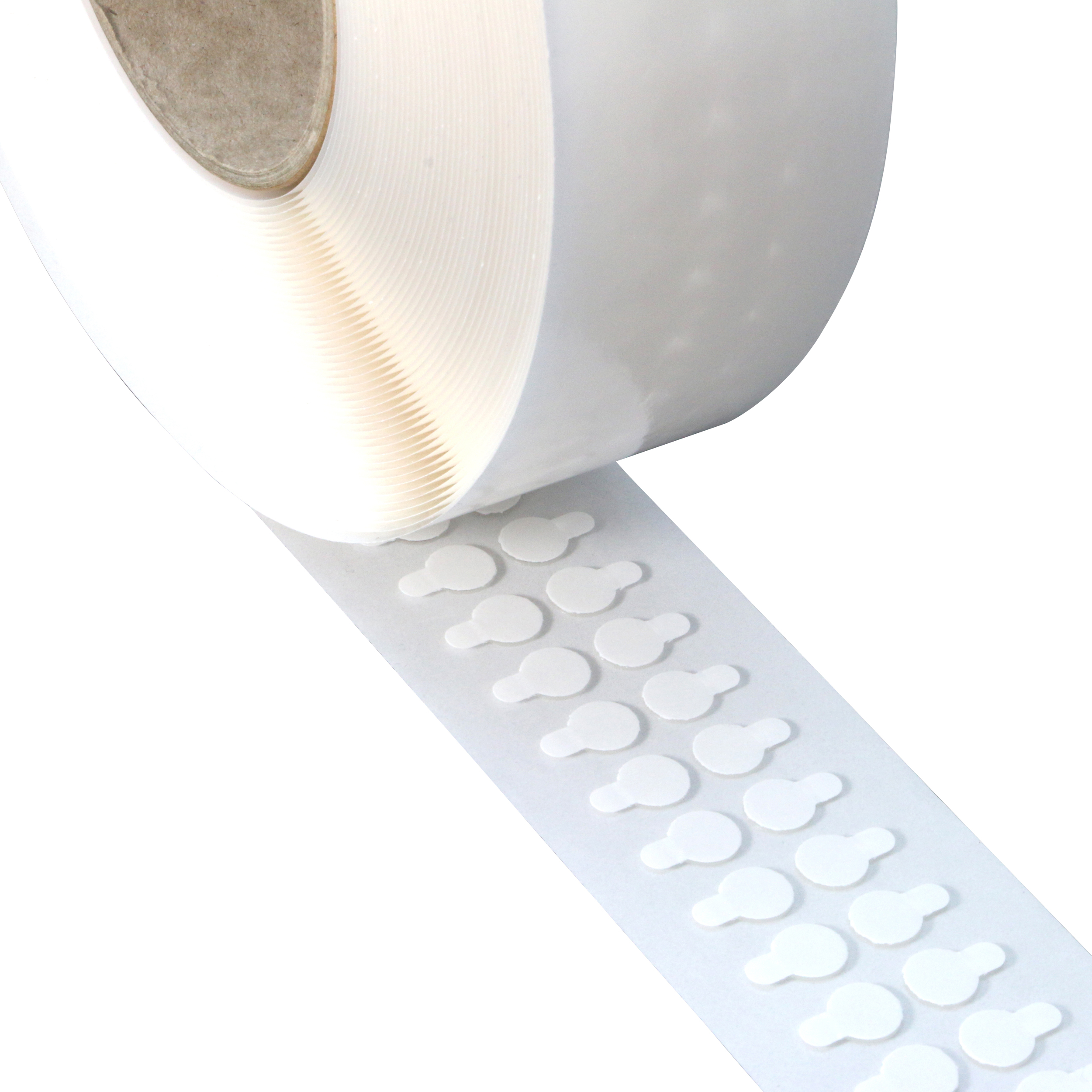Doppelseitige Reinacrylat Klebepunkte, Ø 10 mm x 1 mm, 1.000 St. 