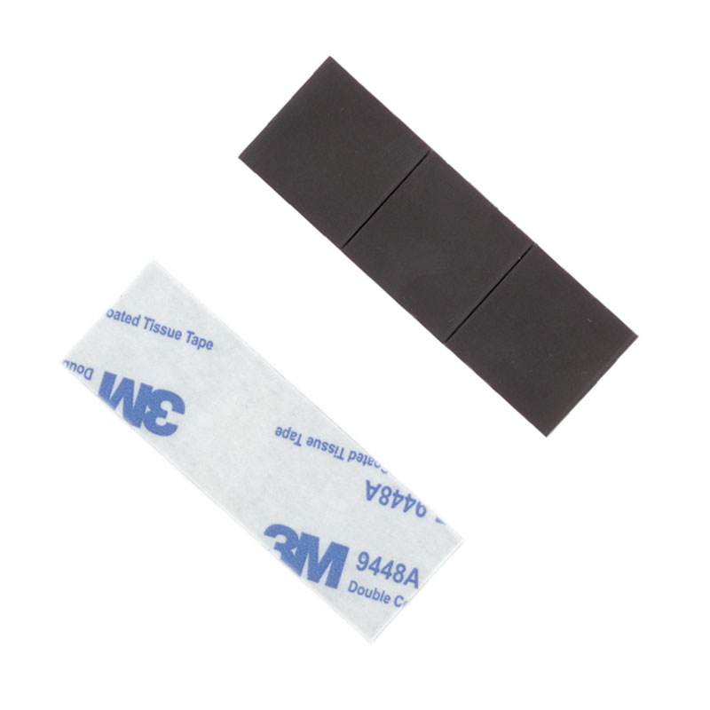 Selbstklebende Magnetplättchen, 20 x 20 mm, 1 mm stark