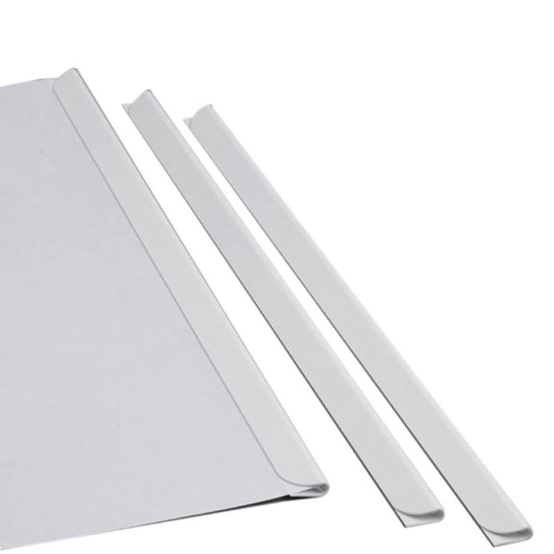 Klemmschiene DIN A4 in Weiß, für 3–4 mm Füllhöhe 