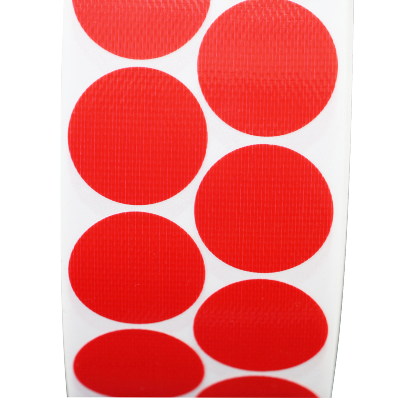 Gewebeklebepunkte, 30 mm Ø, rot, 2.500 St. 