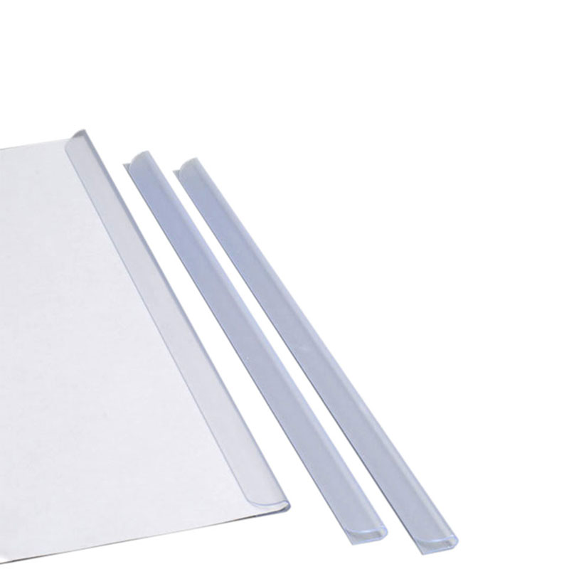 Klemmschiene DIN A5 in Transparent, für 3–4 mm Füllhöhe 