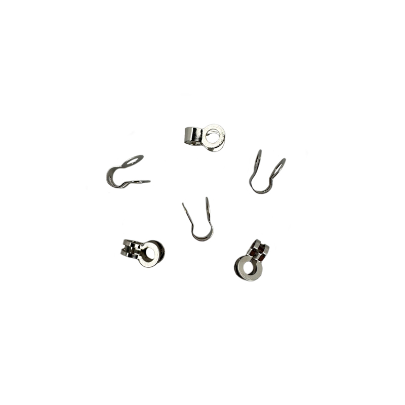Einhängeösen für Kugelketten, 2,4 mm, vernickelt