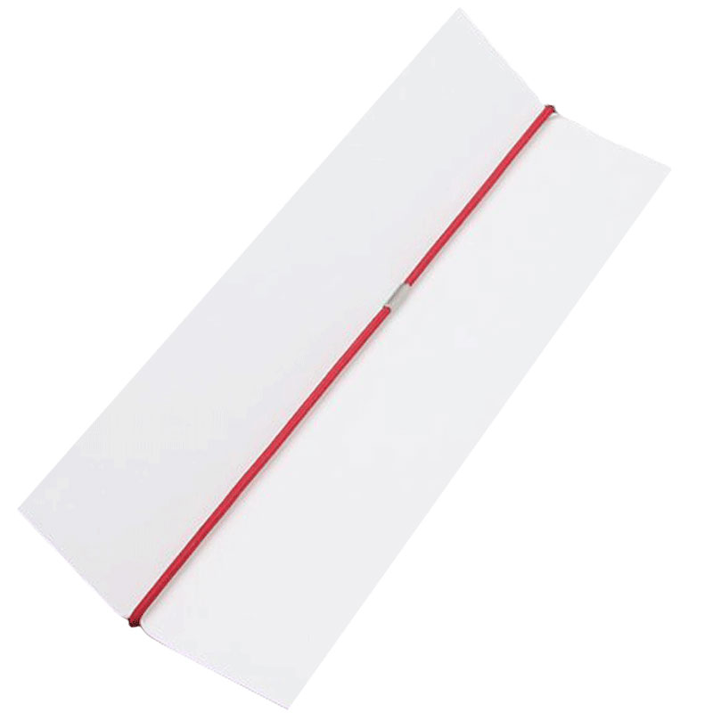 Gummischnüre zum Ring geschlossen, 410 mm, rot