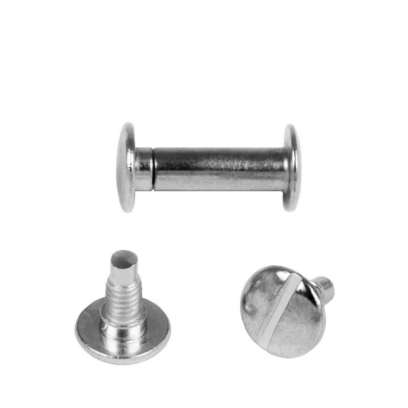 Buchschrauben vernickelt 17 mm