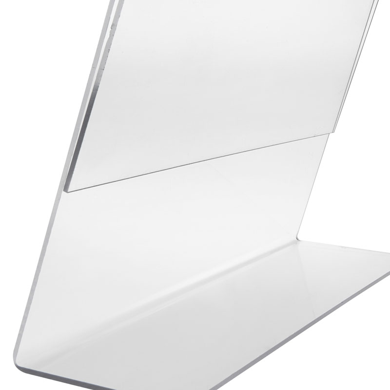 L-Aufsteller A7 Querformat aus Acryl