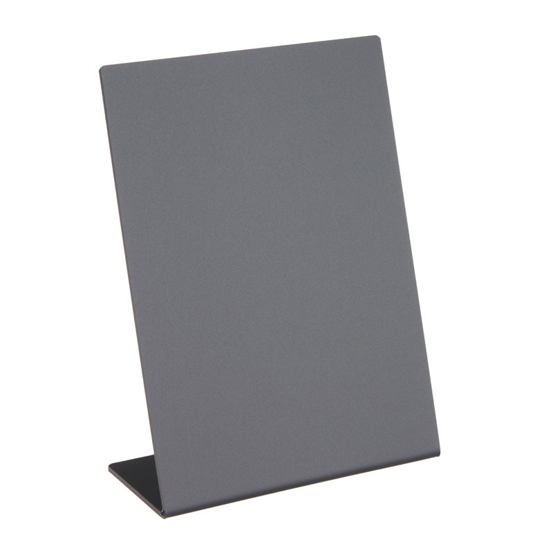 L-Aufsteller Kreidetafel 105 × 148 mm, A6 Hochformat, schwarz
