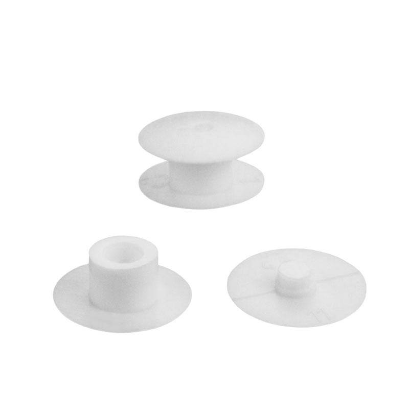 Briefknöpfe 3,5 mm weiß