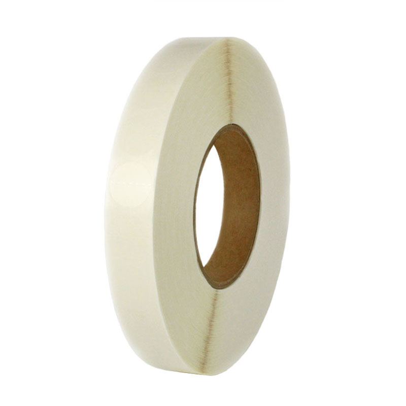Klebepunkte, transparent, 20 mm Ø, mit Perforation