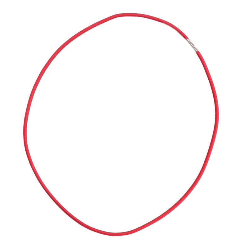 Gummischnüre zum Ring geschlossen, 410 mm, rot