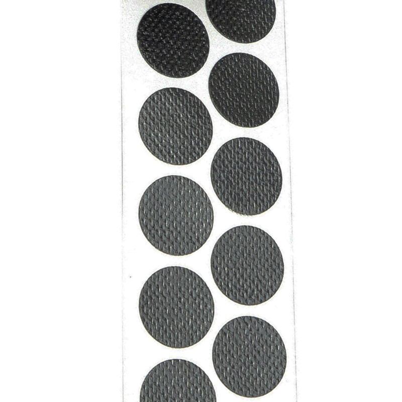Gewebeklebepunkte, 15 mm Ø, schwarz, 1.000 St.  