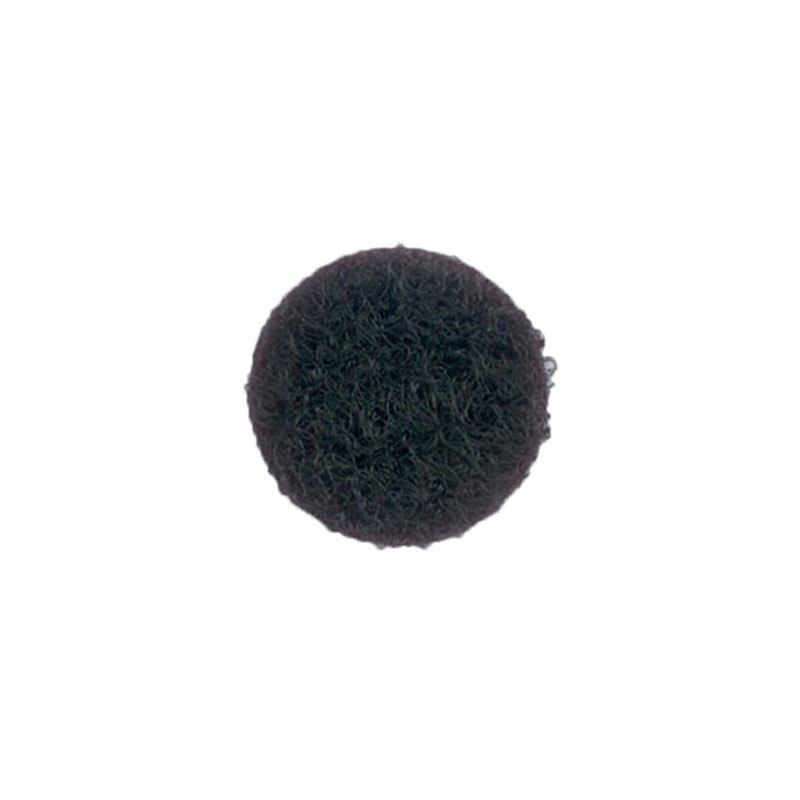 Flauschpunkte, 21 mm, schwarz, 2.100 Punkte