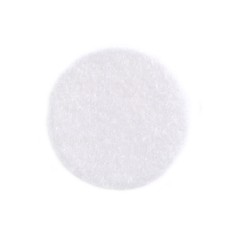 Flauschpunkte, 33 mm, weiß, 1.400 Punkte