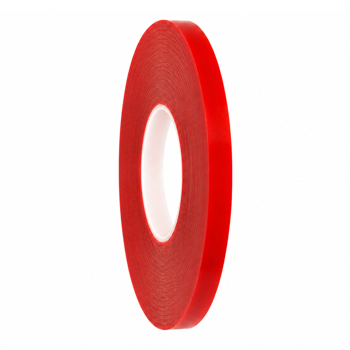 Doppelseitiges Reinacrylat-Klebeband, 12 mm, hochtransparent, 0,5 mm dick, 33 m / Rolle