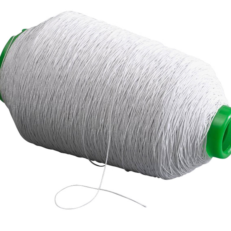 Gummizugschnur auf Rolle, 1 mm, weiß