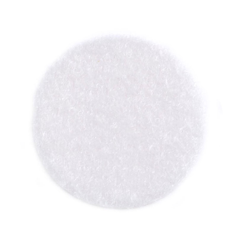 Flauschpunkte, 45 mm, weiß, 1.040 Punkte