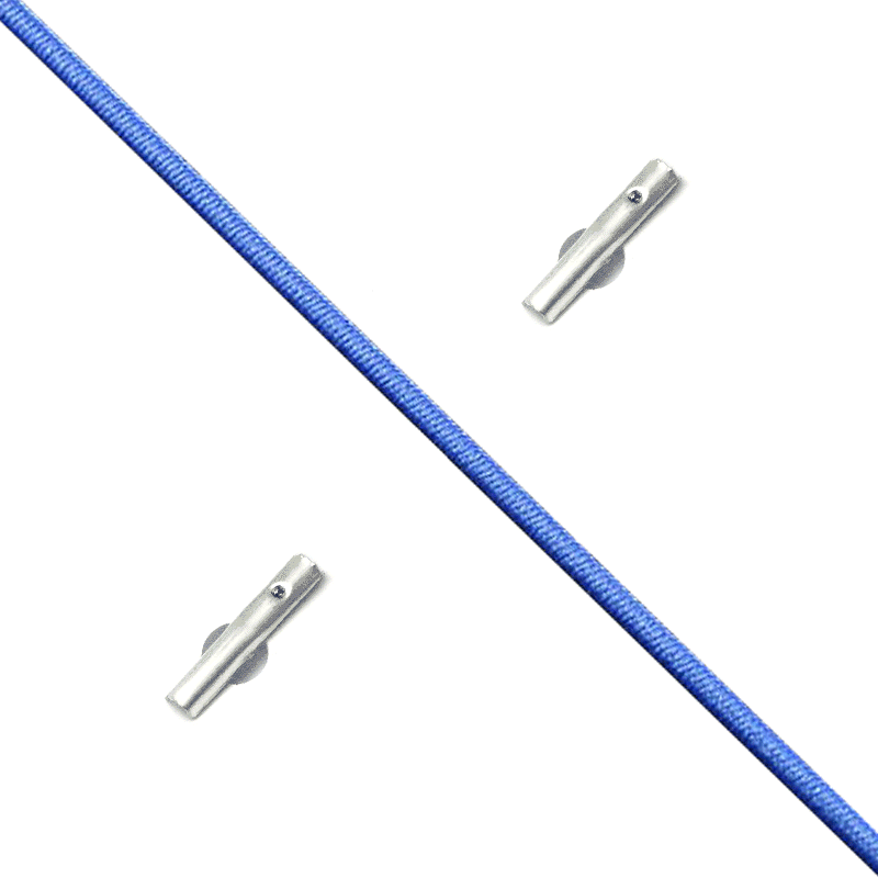 Gummizugschnüre mit 2 Splinten, 310 mm, blau 