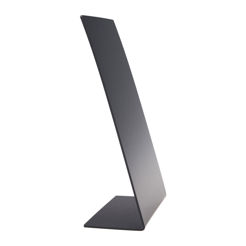 L-Aufsteller Kreidetafel 210 x 297 mm, A4 Hochformat, schwarz