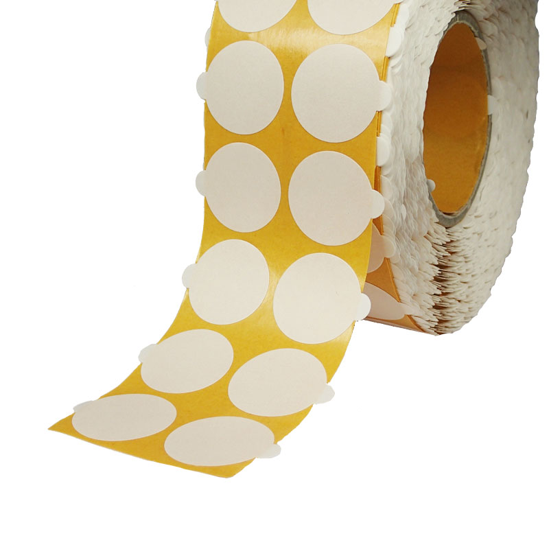 Doppelseitige Klebepunkte Ø 50 mm stark/stark mit Anfasslasche