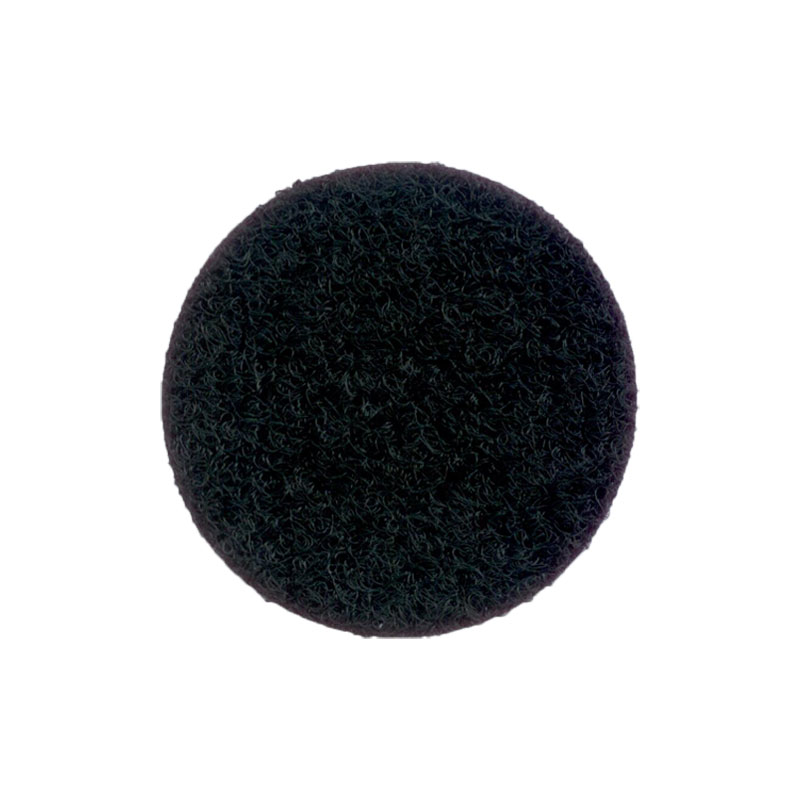 Flauschpunkte, 33 mm, schwarz, 1.400 Punkte