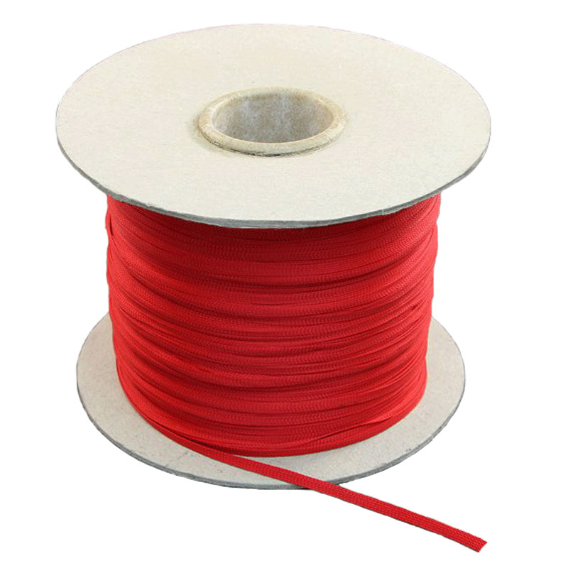 Lesezeichenband auf Rolle, 4-5 mm, rot