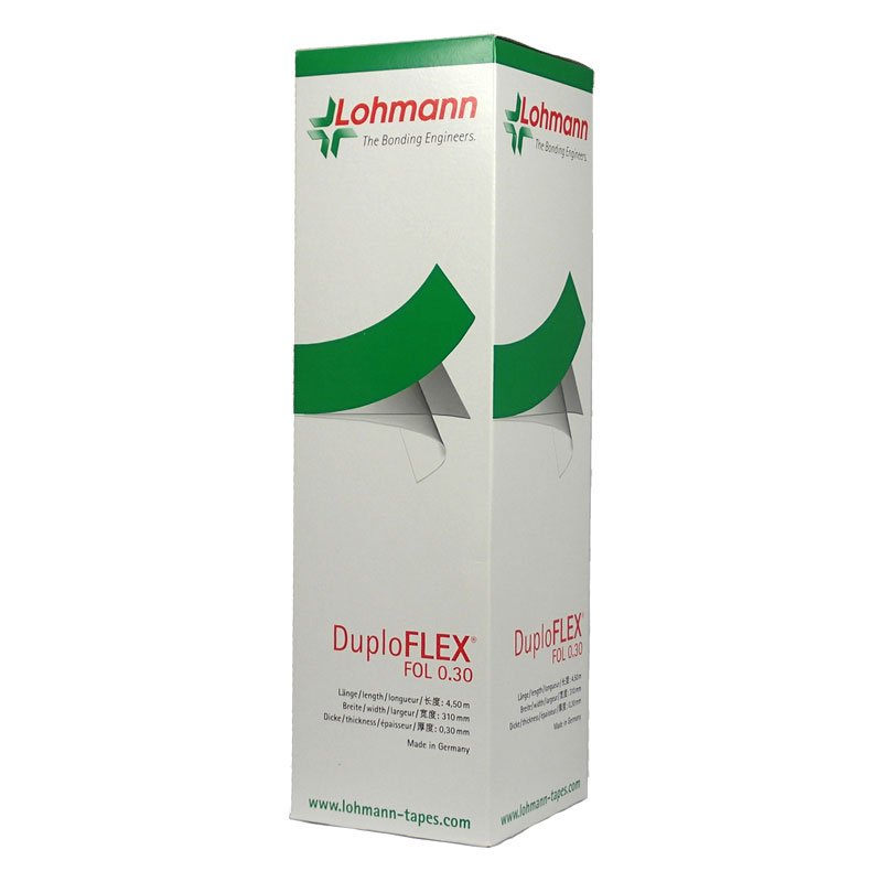 Klischeeklebeband DuploFLEX FOL 0,30 mm, 310 mm x 4,5 m