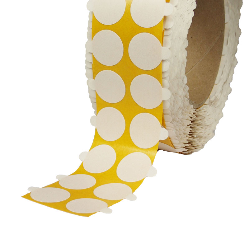 Doppelseitige Klebepunkte Ø 20 mm stark/stark mit Anfasslasche