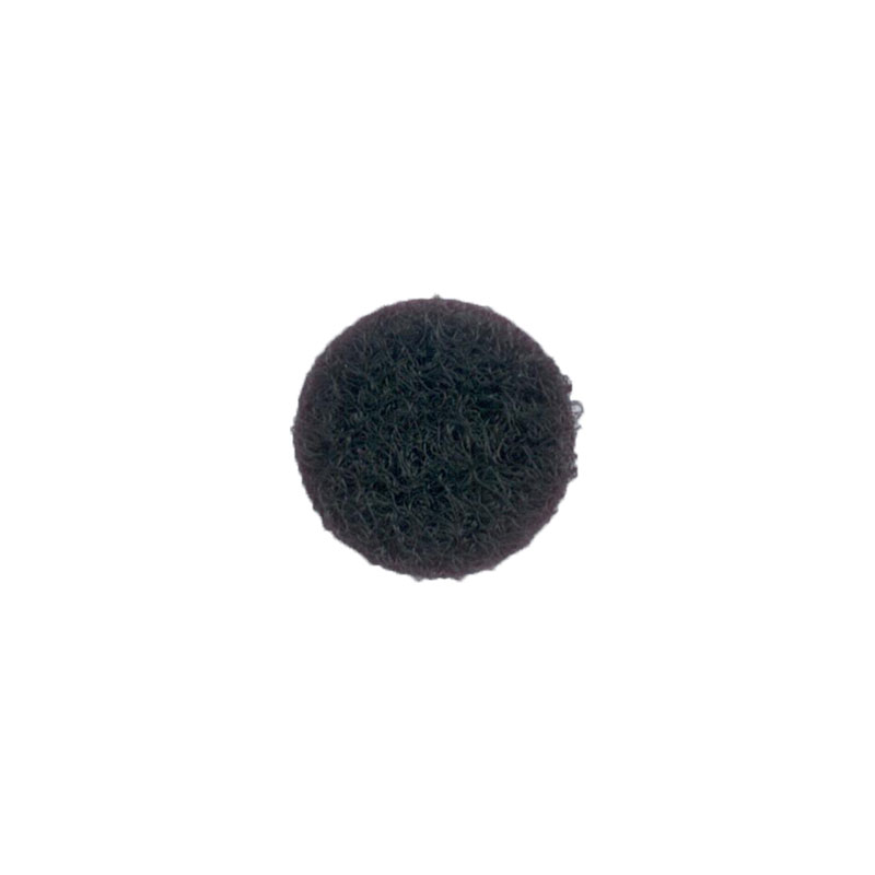 Flauschpunkte, 13 mm, schwarz, 3.300 Punkte