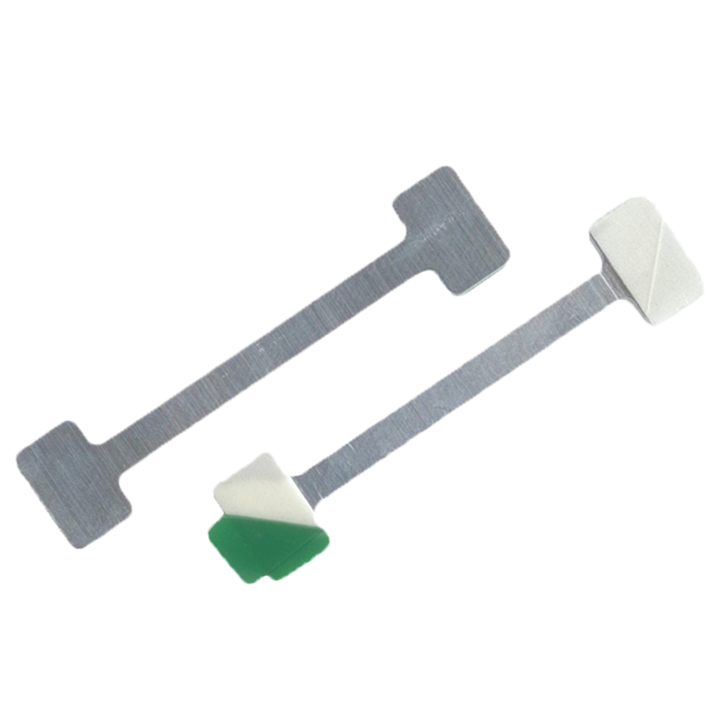 Regalwipper Twinstick aus Aluminium 75 mm lang, ablösbar Regalwipper Twinstick aus Aluminium 75 mm lang, ablösbar