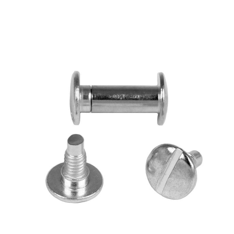Buchschrauben vernickelt 13 mm