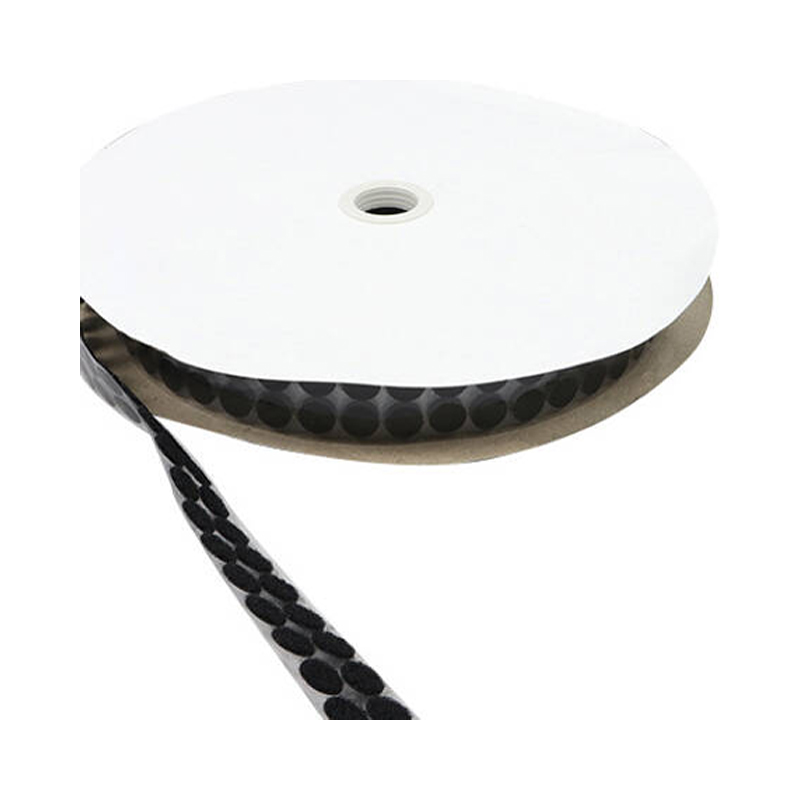 Flauschpunkte, 13 mm, schwarz, 3.300 Punkte