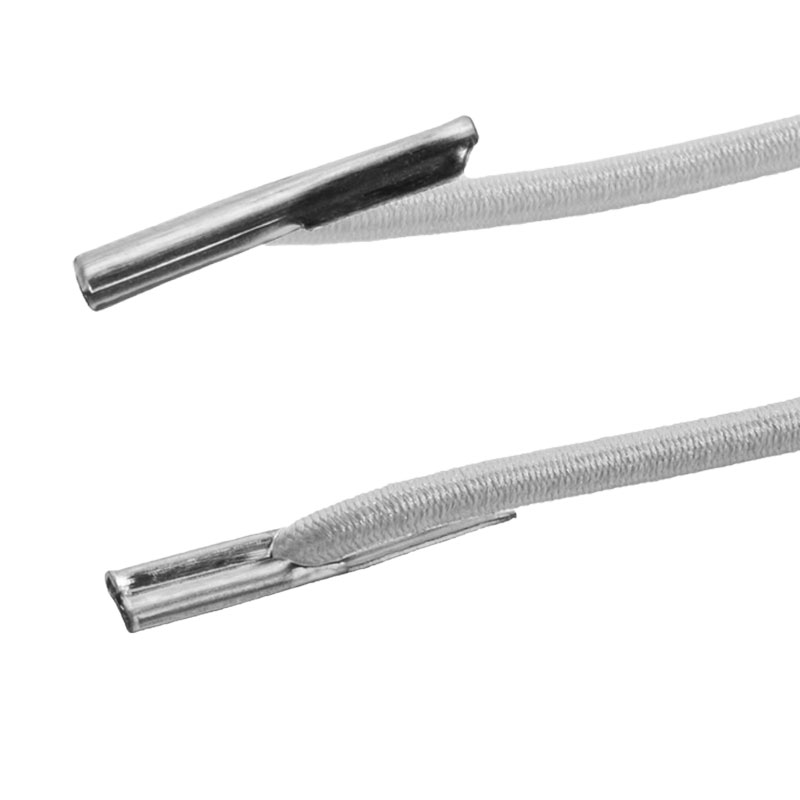 Gummizugschnüre mit 2 Splinten, 160 mm, grau 