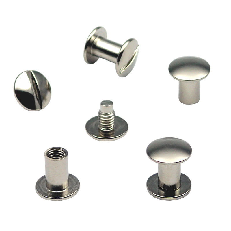 Buchschrauben vernickelt 8 mm