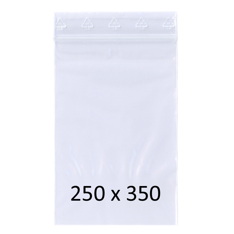 Druckverschlussbeutel 250 x 350 mm