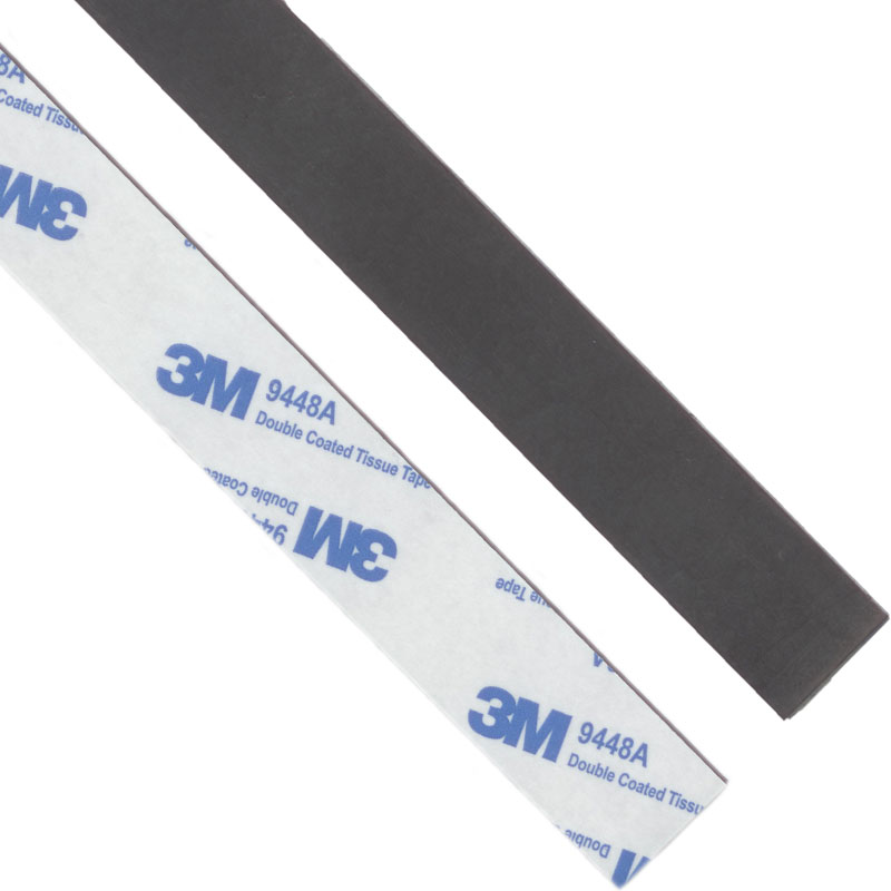 Selbstklebendes Magnetband, 20 mm breit, 1,5 mm stark, 30 m Rolle 