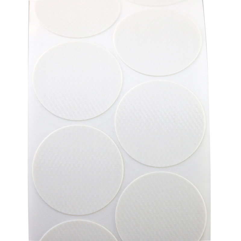 Gewebeklebepunkte, 30 mm Ø, weiß, 2.500 St.