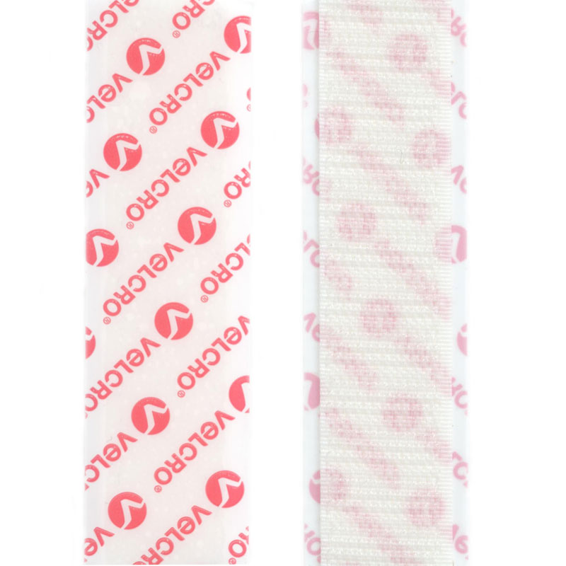 VELCRO® Hakenband, weiß, 20 mm, selbstklebend PS 18, 25 m Rolle