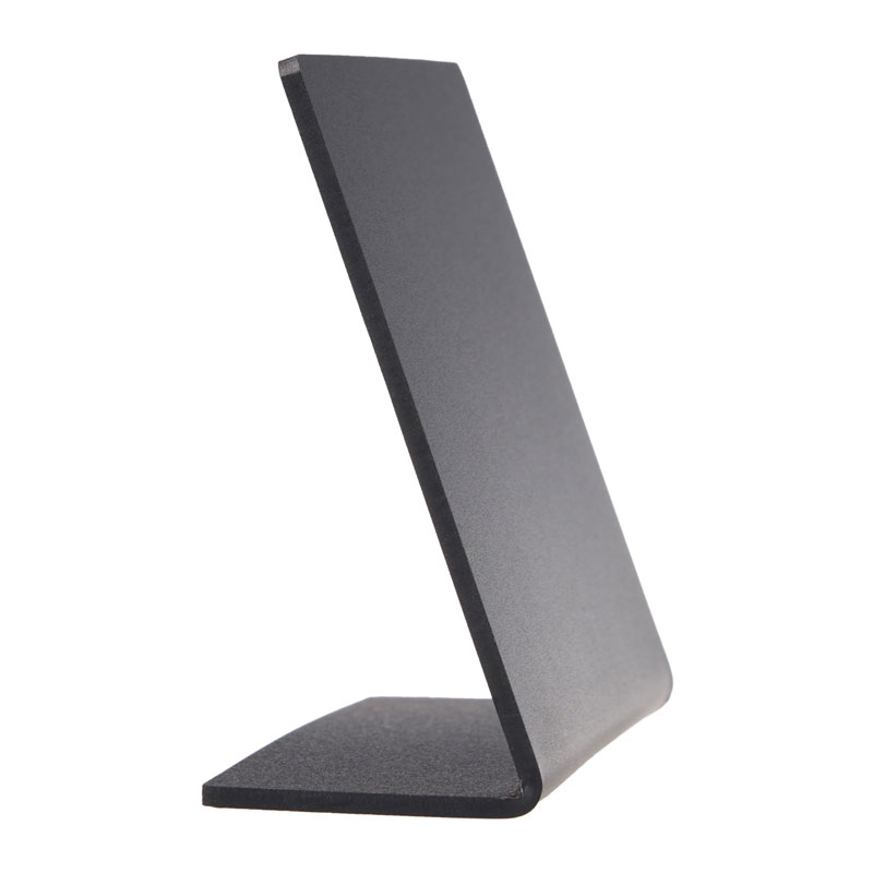 L-Aufsteller Kreidetafel 120 × 80 mm, Querformat, schwarz