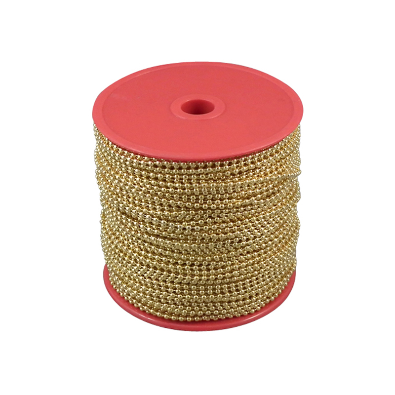 Kugelketten, 2,4 mm Kugeldurchmesser, 100 m Rolle
