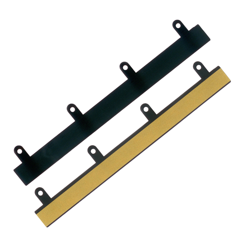 Abheftvorrichtung 280 mm schwarz, selbstklebend