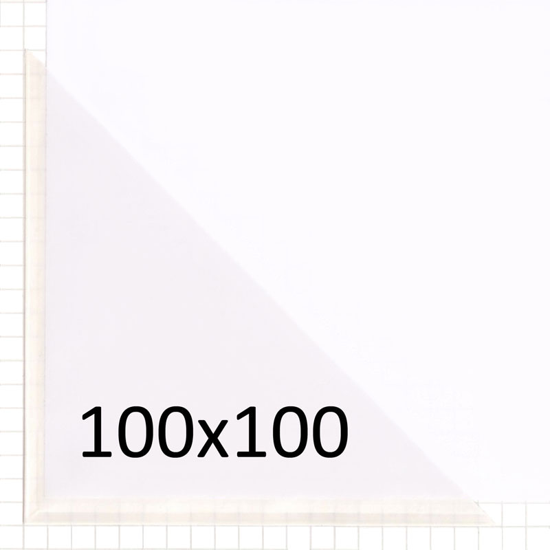 Dreiecktaschen Papier 100 x 100 mm