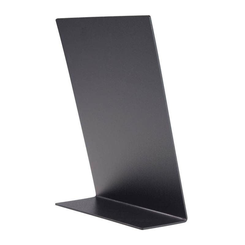 L-Aufsteller Kreidetafel 297 x 420 mm, A3 Hochformat, schwarz