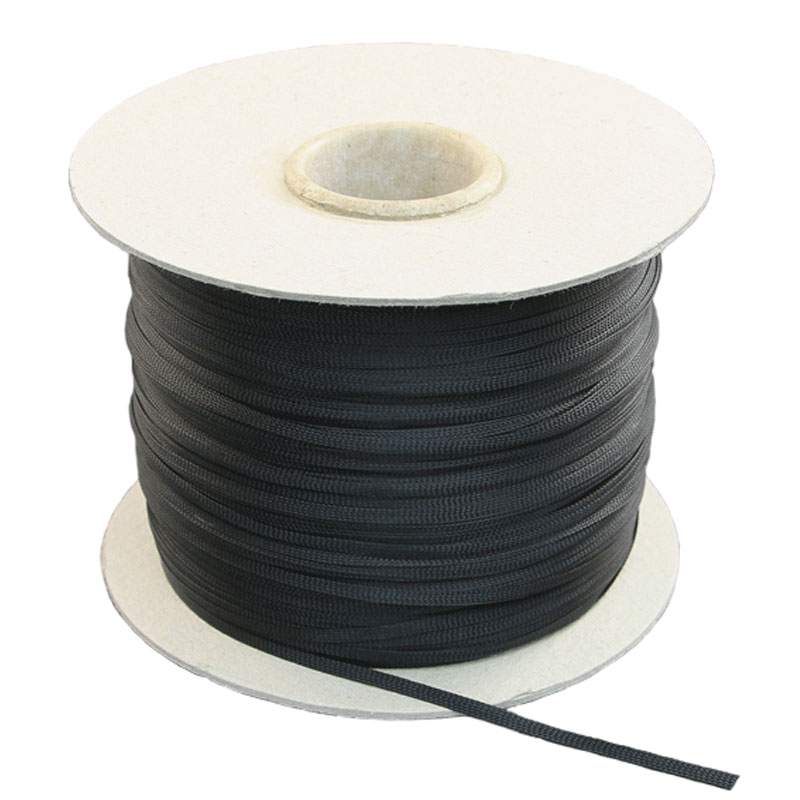 Lesezeichenband auf Rolle, 4-5 mm, schwarz