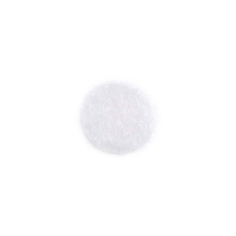 Flauschpunkte, 13 mm, weiß, 3.300 Punkte  