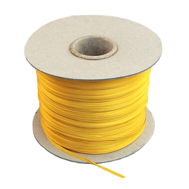 Lesezeichenband auf Rolle, 4-5 mm, gelb