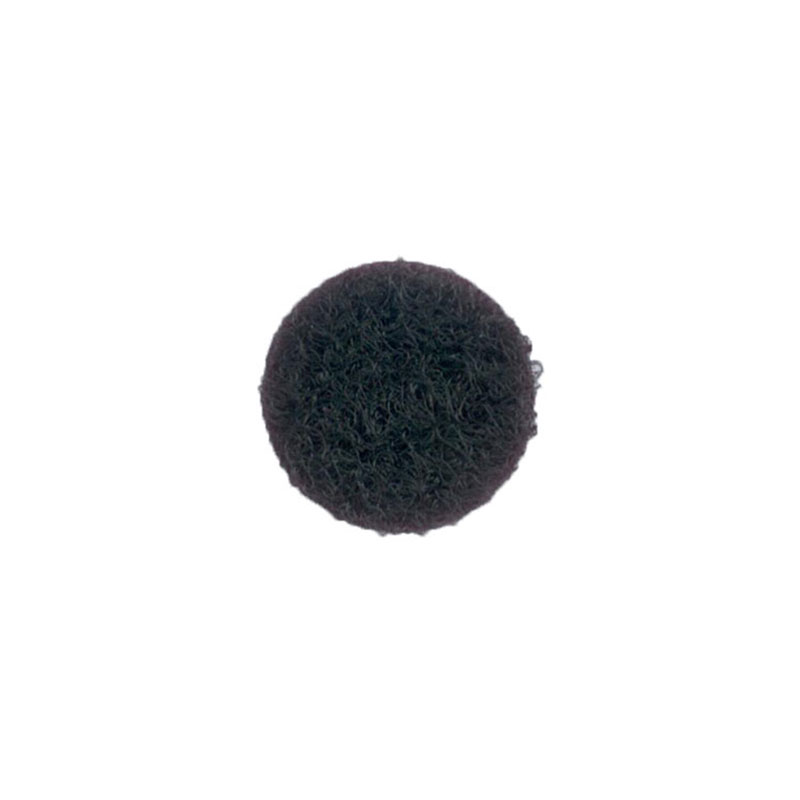 Flauschpunkte, 16 mm, schwarz, 2.700 Punkte